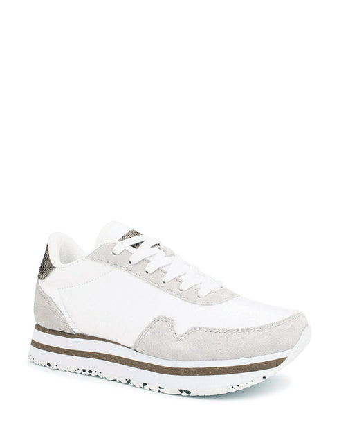 Woden Nora 3 Plateau Sneaker- Bright White