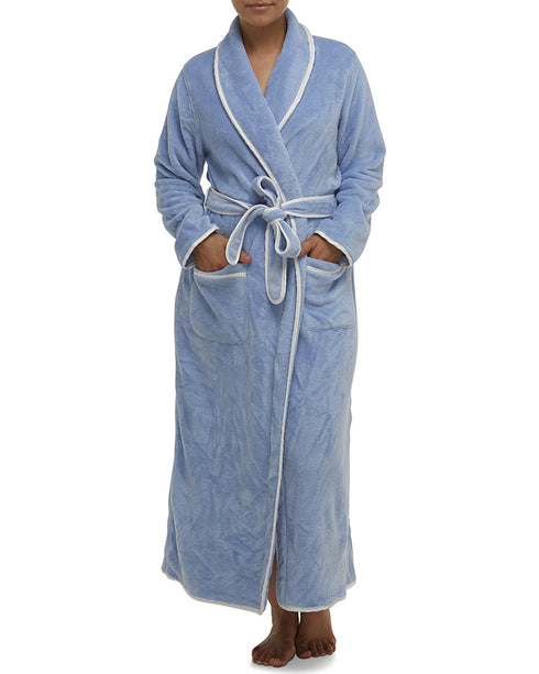 Buy Pink Supersoft Ribbed Dressing Gown from Next New Zealand